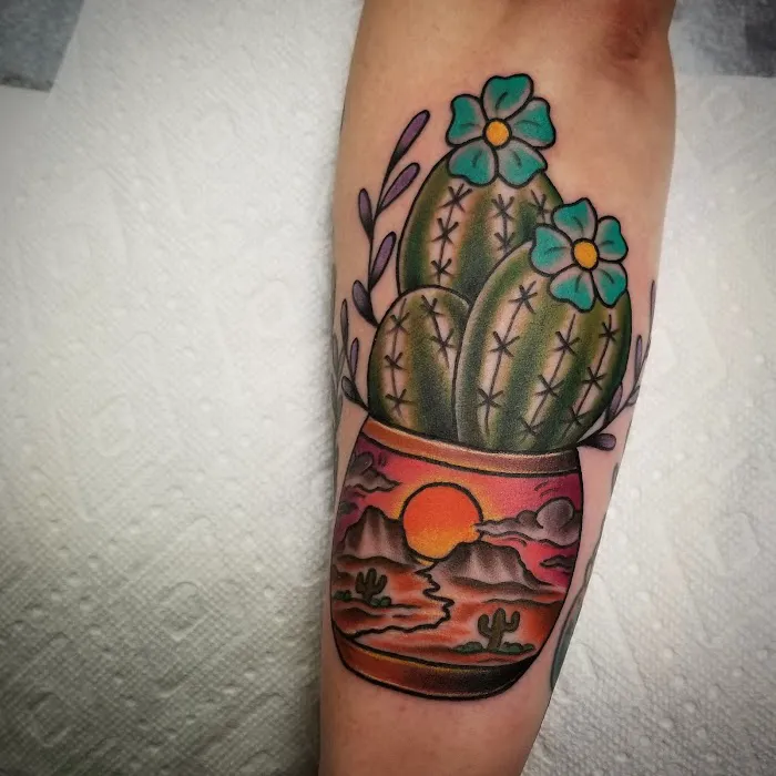 Painted Lady Tattoo 9