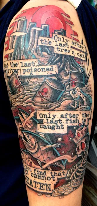 Man O' War Tattoo 8