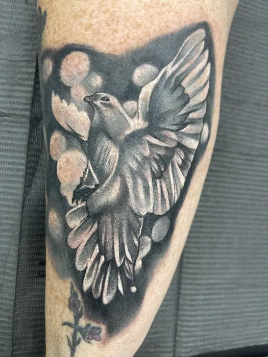Black Orchid Tattoo 6