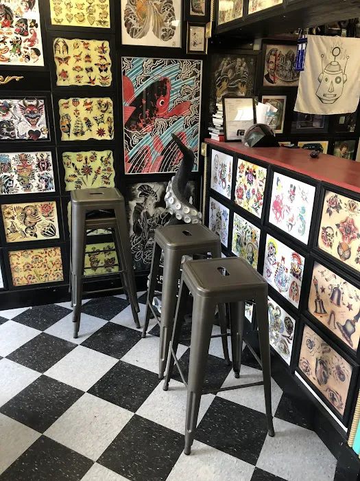 Electric Robot Tattoo 8