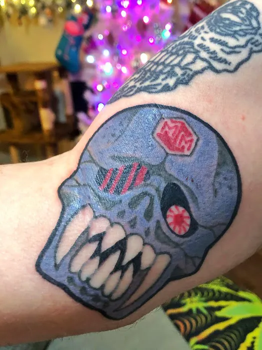 Electric Robot Tattoo 4