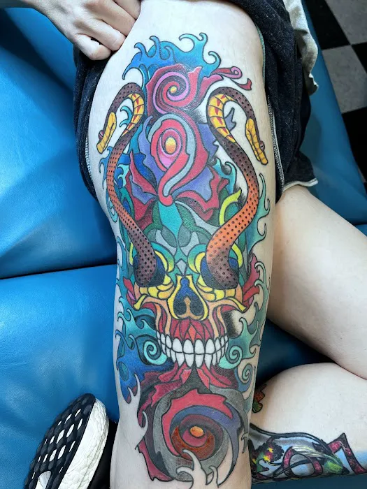 Electric Robot Tattoo 0
