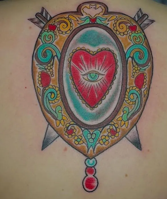 White Bat Tattoo 1