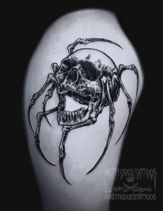 White Bat Tattoo 2