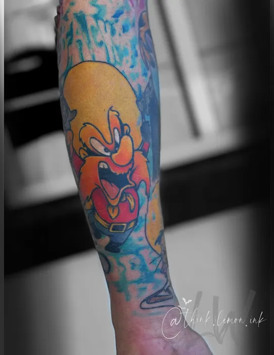 White Bat Tattoo 8