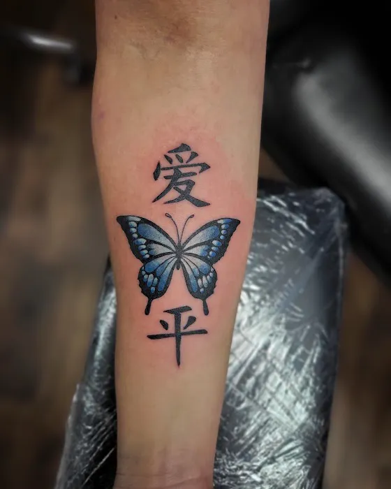 White Bat Tattoo 3