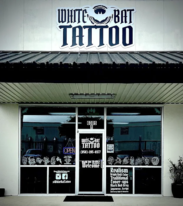 White Bat Tattoo 7