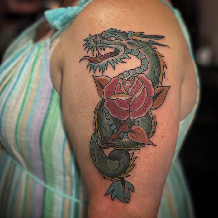 White Bat Tattoo 5