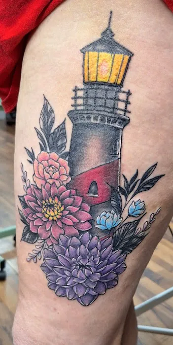 Burnouts Garage Tattoo 0