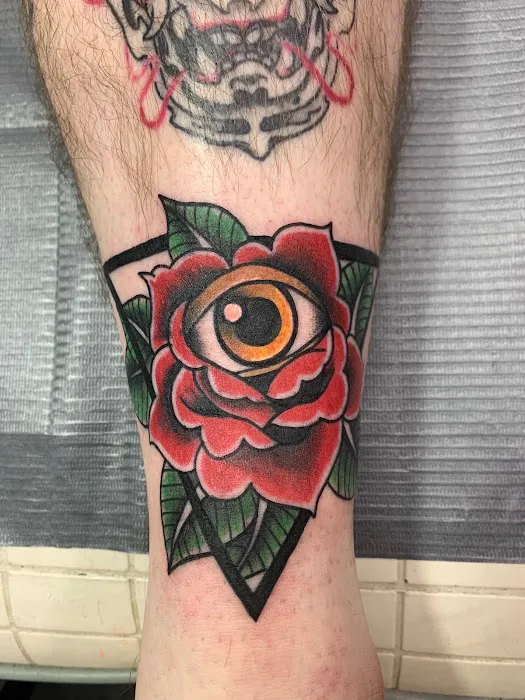 Burnouts Garage Tattoo 6
