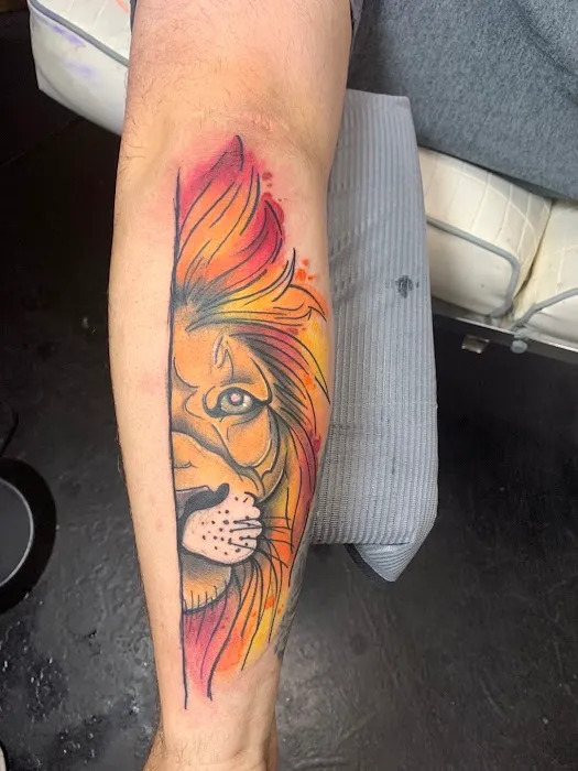 Burnouts Garage Tattoo 1