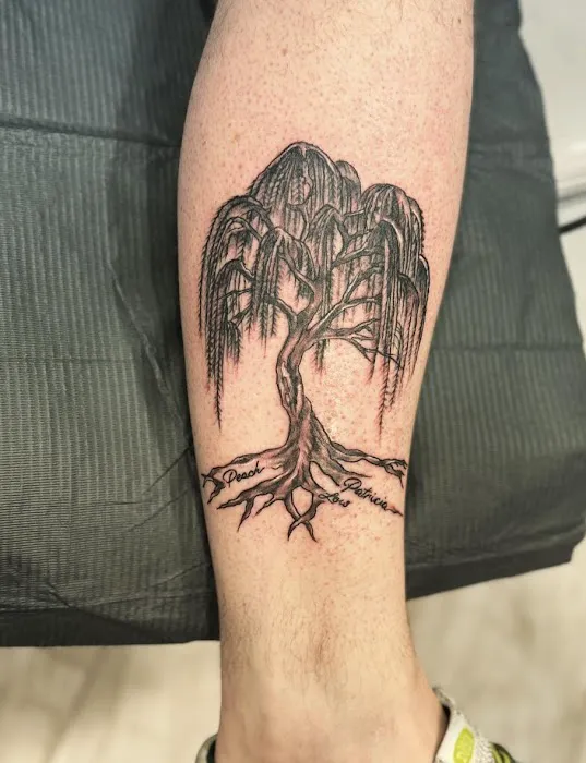 Ocean Wave Tattoo 9