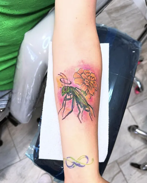 Ocean Wave Tattoo 8