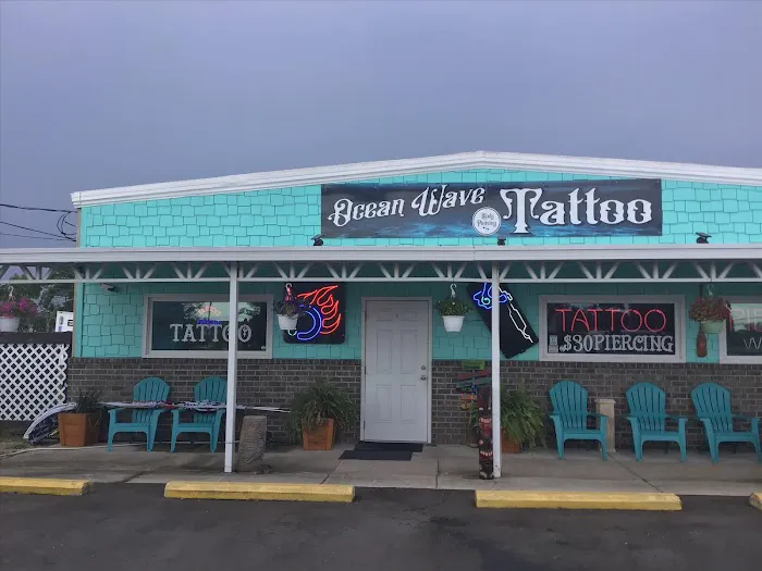 Ocean Wave Tattoo 4