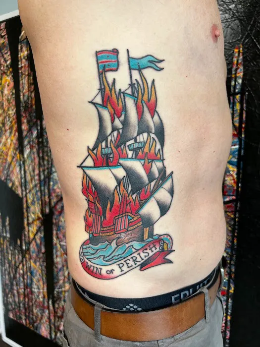 Sail Away Tattoo 4