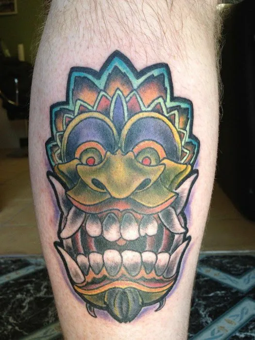 Branded Key Tattoo 6