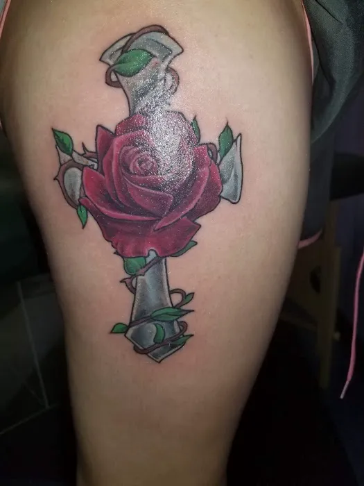 Red Rooster Tattoo 2