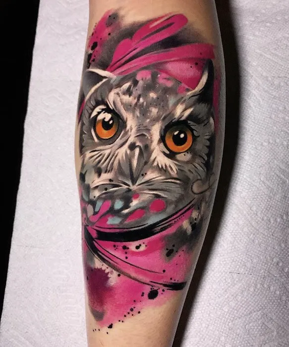 Buddha Blue Tattoo 1