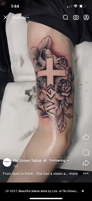 FLO-GROWN Tattoo 7