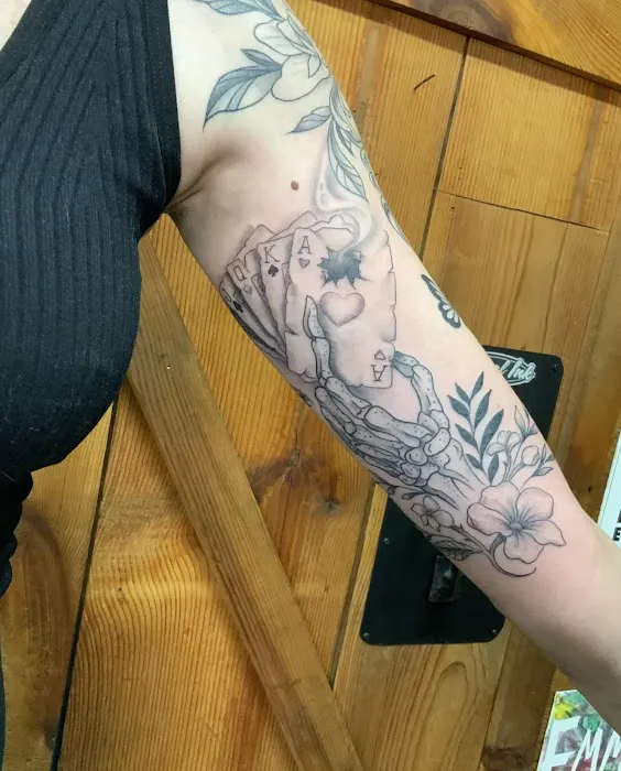 Lonesome Palm Tattoo 2