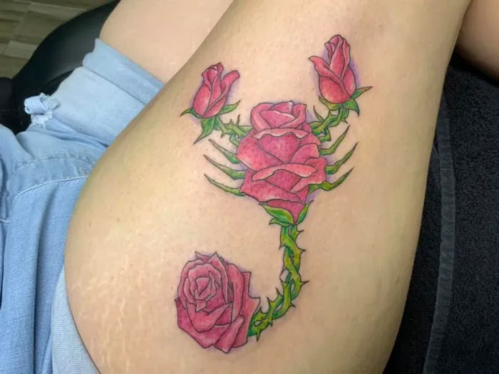 Lonesome Palm Tattoo 6