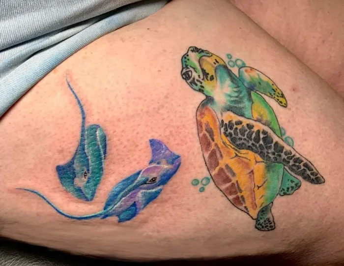 Lonesome Palm Tattoo 0