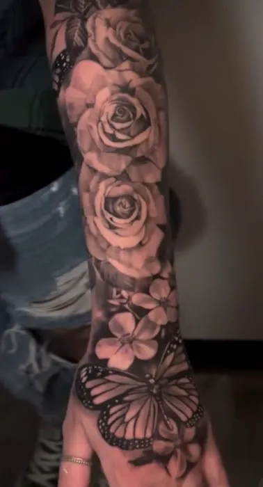 Tigers Tooth Tattoo 1