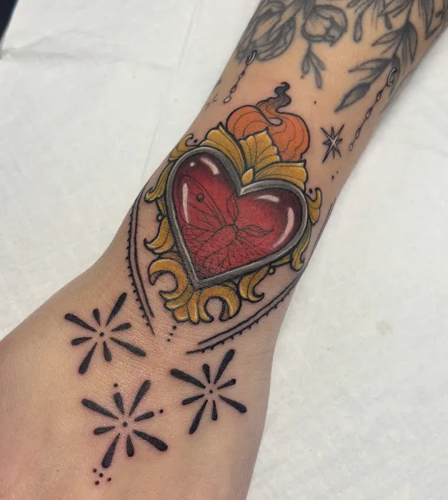 Paper Heart Tattoo 4