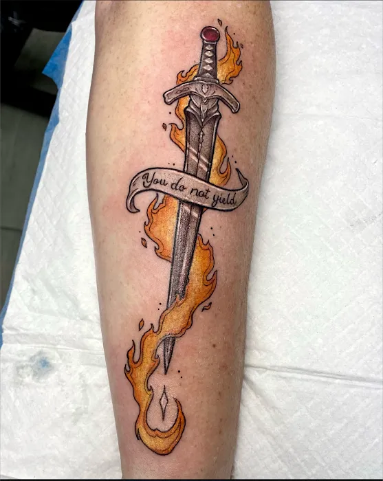 Paper Heart Tattoo 6