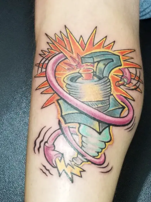 Beehive Tattoo 1
