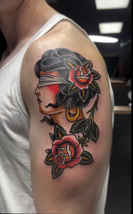Moth to a Flame Tattoo 9