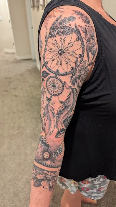 Moth to a Flame Tattoo 7