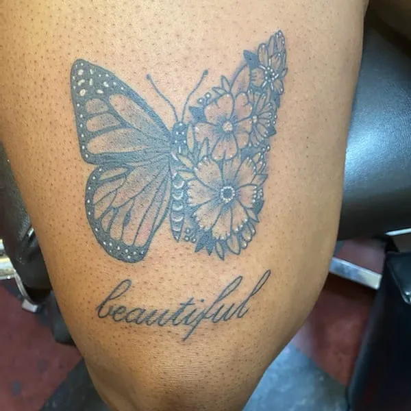 Psycho Delic Butterfly Tattoos 1