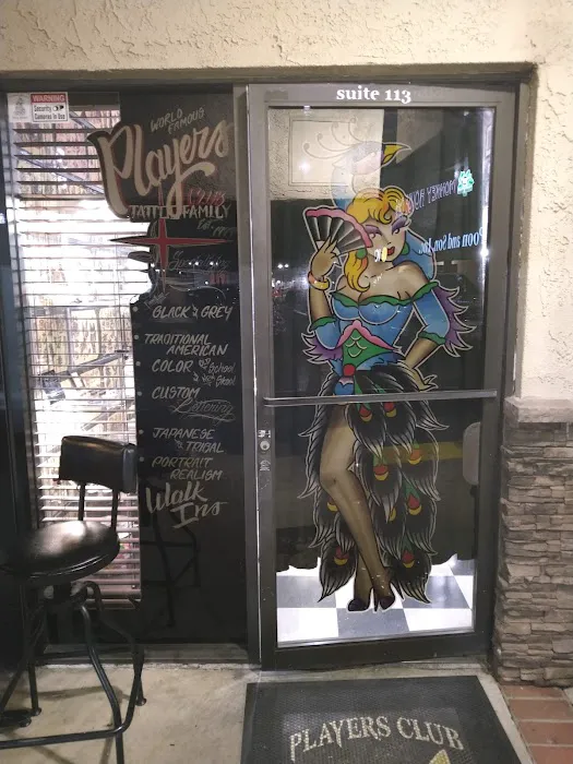 Players Club Tattoo Parlor 8