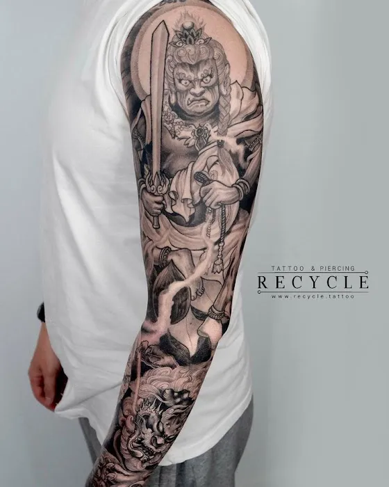 Recycle Tattoo 3