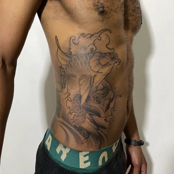 Red Buddha Tattoo 6