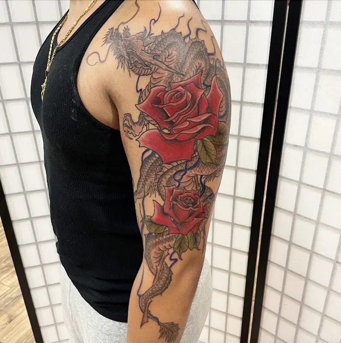 Red Buddha Tattoo 9