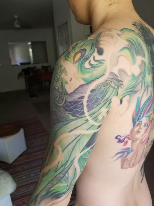 Red Buddha Tattoo 4