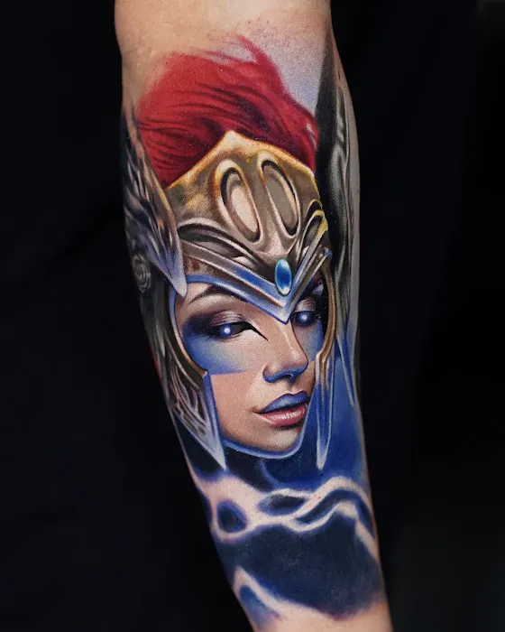 Manor no. 9 tattoo 4