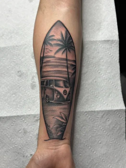 Black Rose Tattoo 3