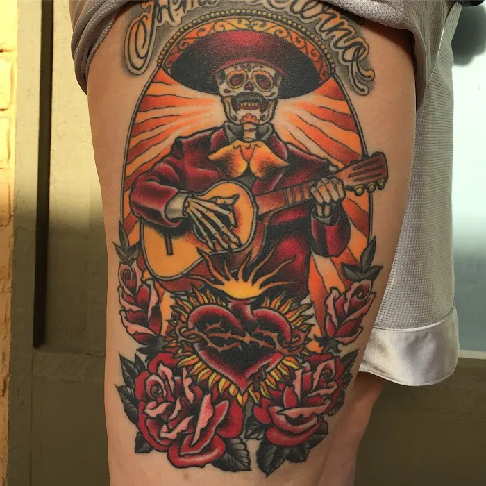 Black Palm Tattoo 8