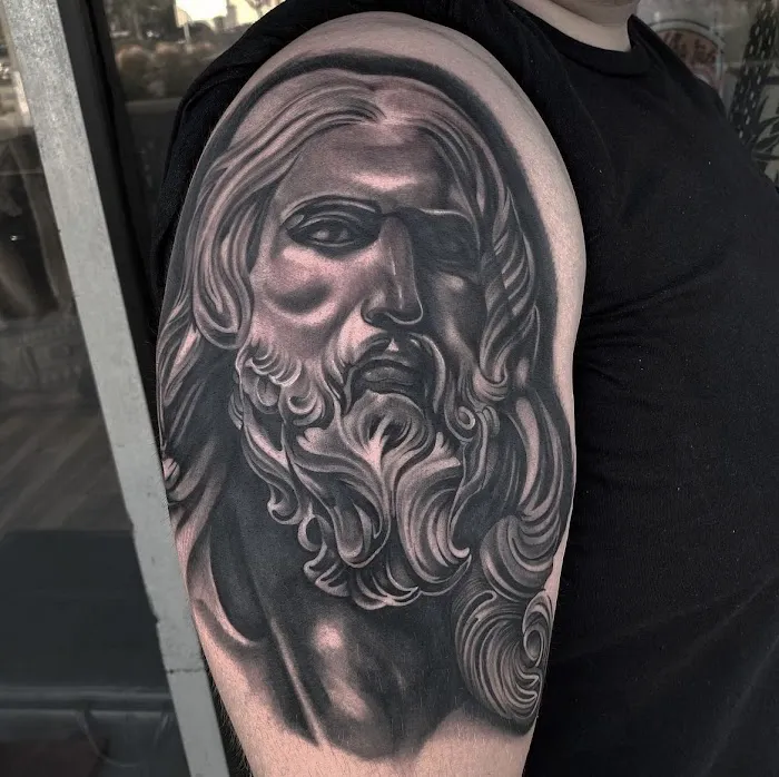 Red Buddha Tattoo - Orange 5
