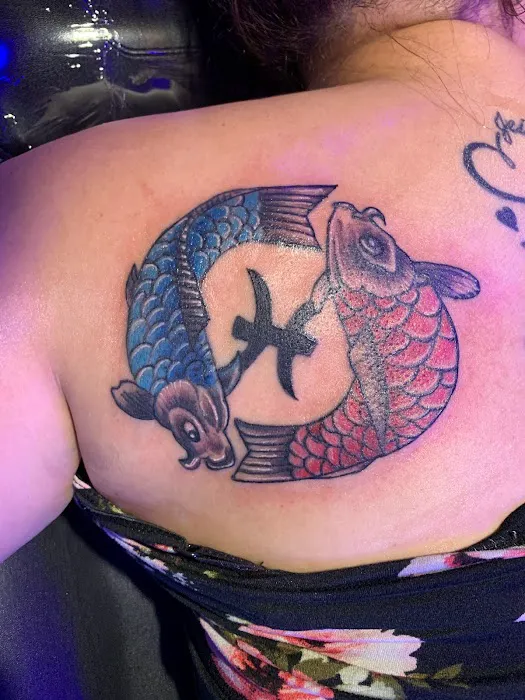 Blu Dragon Tattoo 9