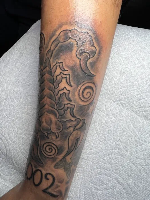 Blu Dragon Tattoo 8