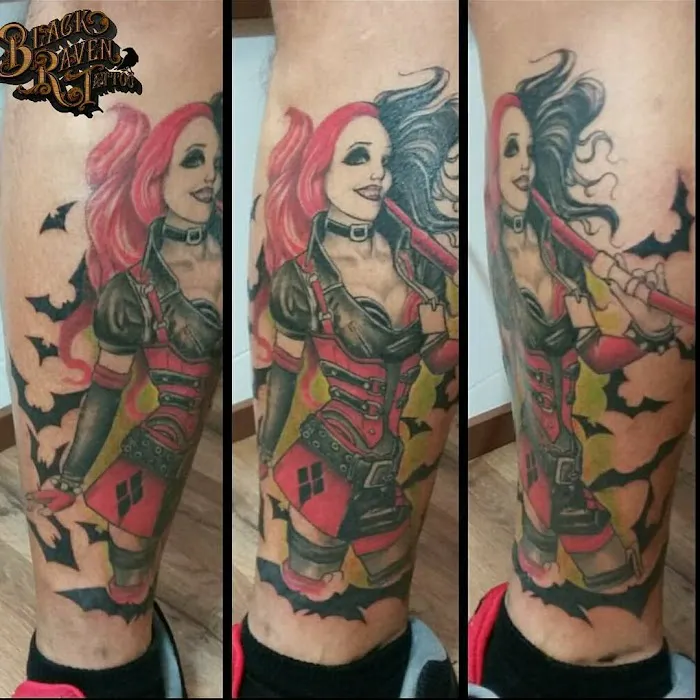 Black Raven Tattoo 2