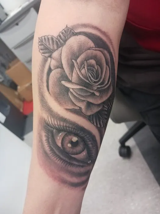 Winter Rose Tattoo 2