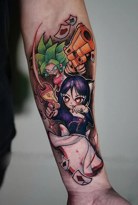 Cypher tattoo 9
