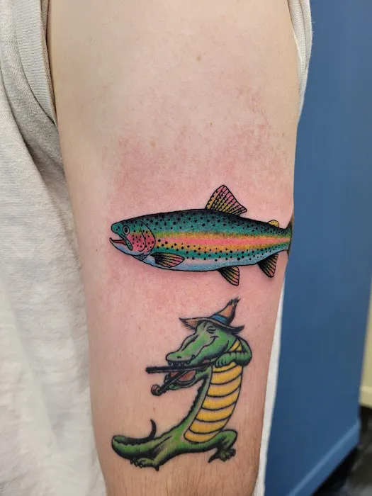 Plumed Serpent Tattoo 4