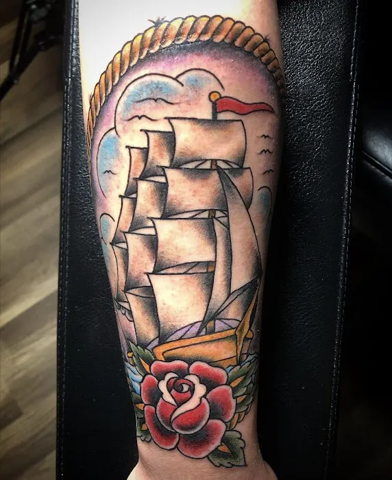 Black Rose Social Club Tattoo 3