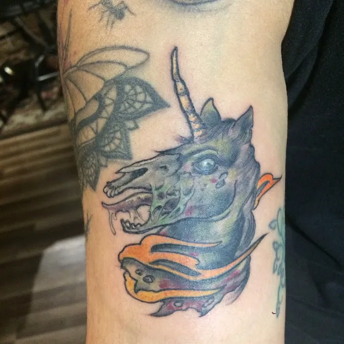 Black Rose Social Club Tattoo 1